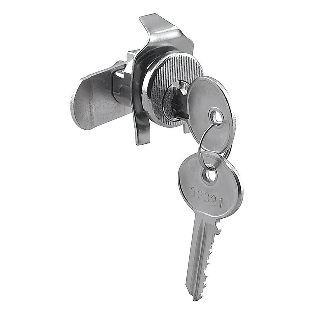Prime-Line - S4133 - Brushed Nickel Steel Counter Clockwise Mailbox Lock