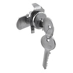 Prime-Line - S4133 - Brushed Nickel Steel Counter Clockwise Mailbox Lock