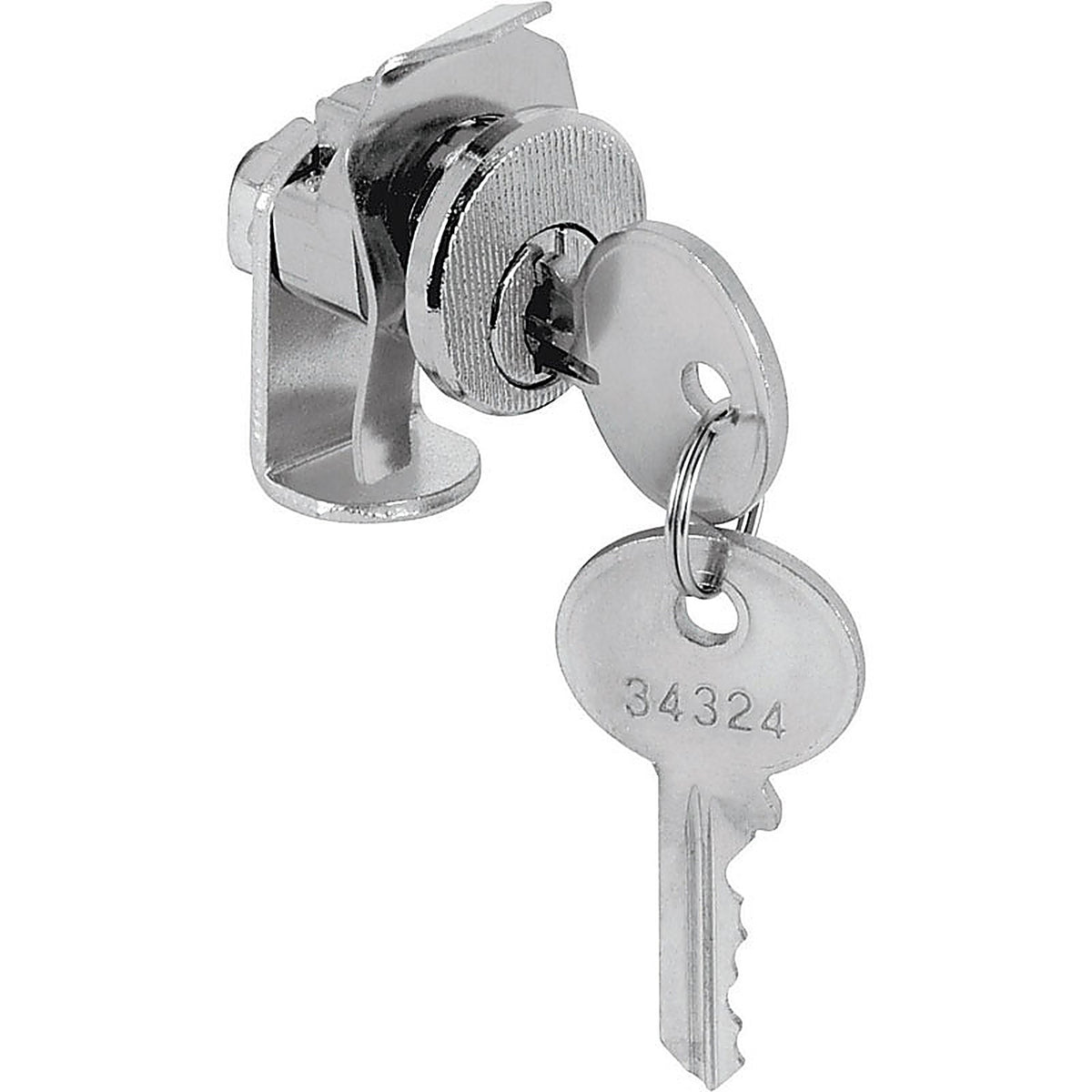 Prime-Line - S4136 - Brushed Nickel Steel Clockwise Mailbox Lock