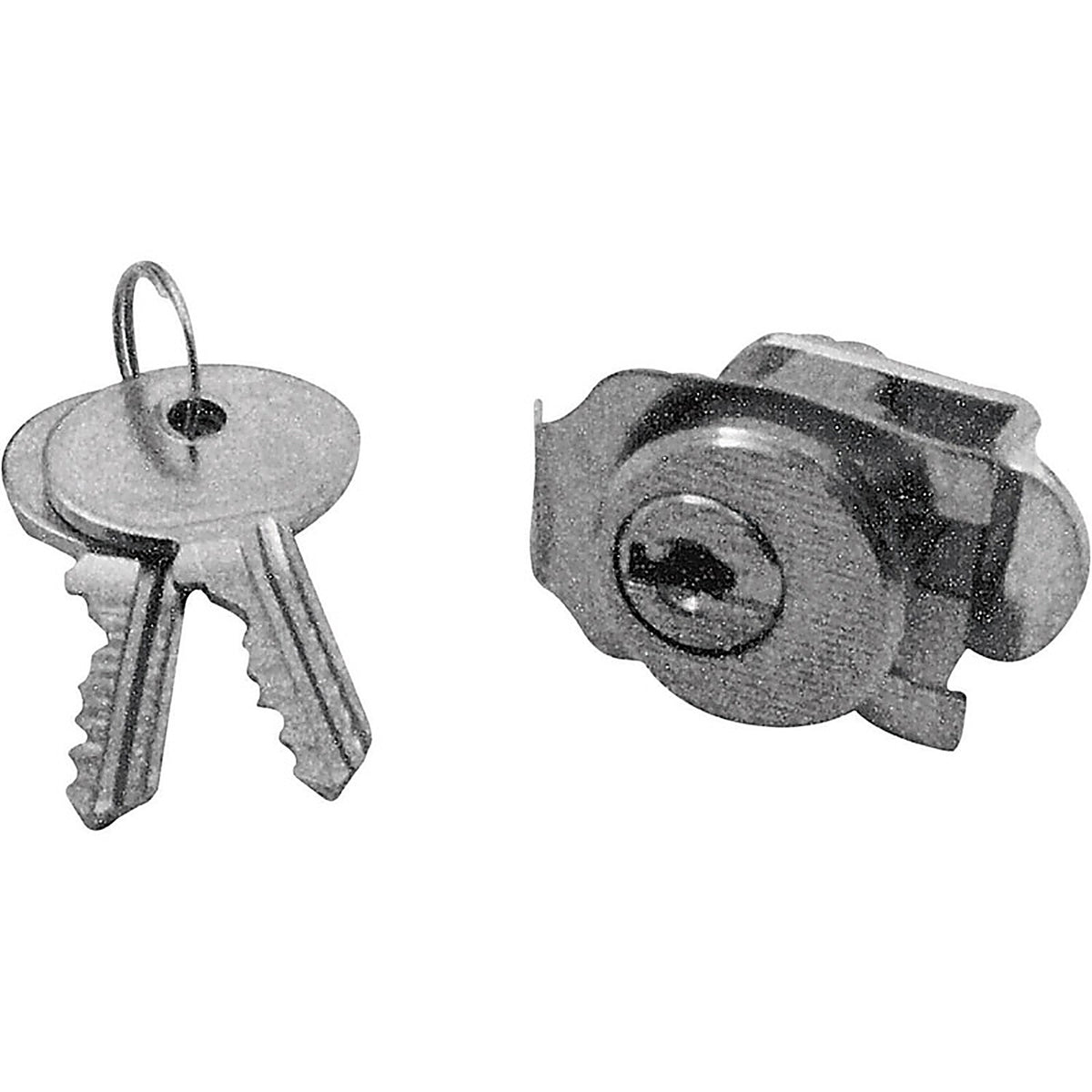 Prime-Line - S4130 - Nickel Steel Clockwise Mailbox Lock