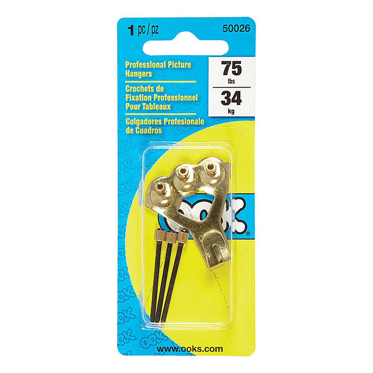 OOK - 50026 - Professional Picture Hanger 75 lb. - 1/Pack