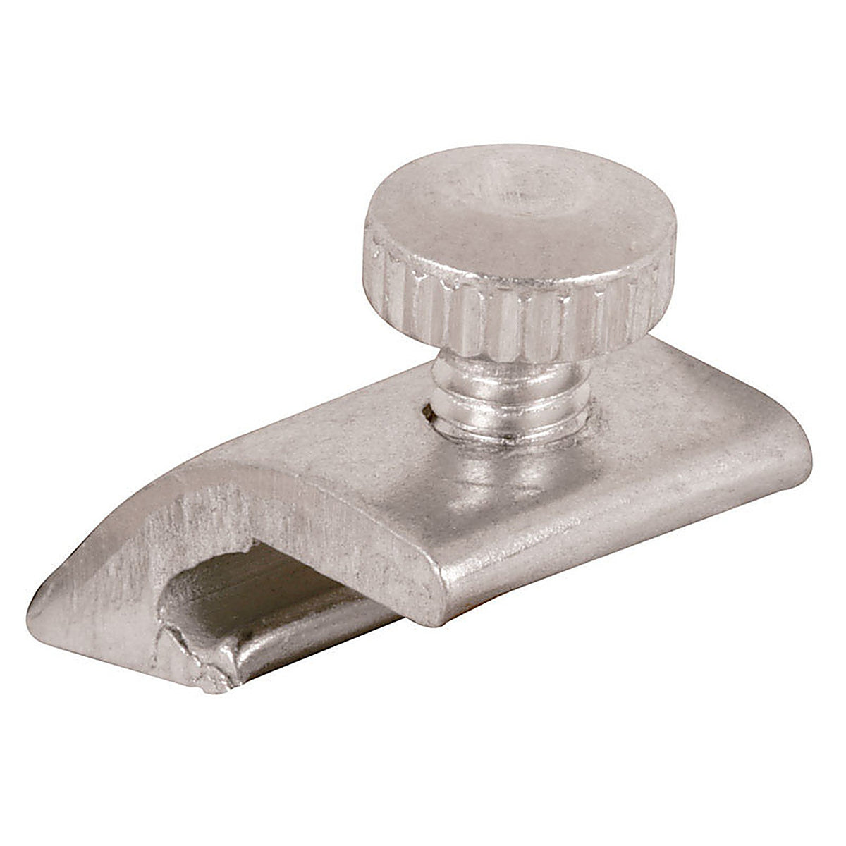 Prime-Line - PL7955 - Mill Aluminum Storm Door Panel Clip For 1/2 inch - 8/Pack