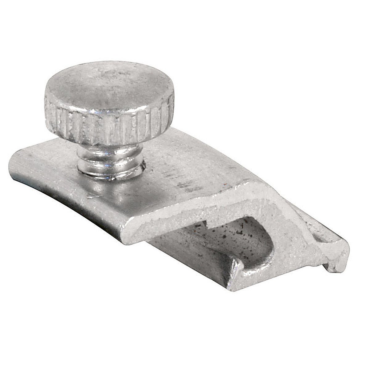 Prime-Line - PL7953 - Mill Aluminum Storm Door Panel Clip For 1/2 inch 8 pk