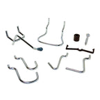 Crawford - 1832A - Silver Steel Peg Hooks 32/Pack