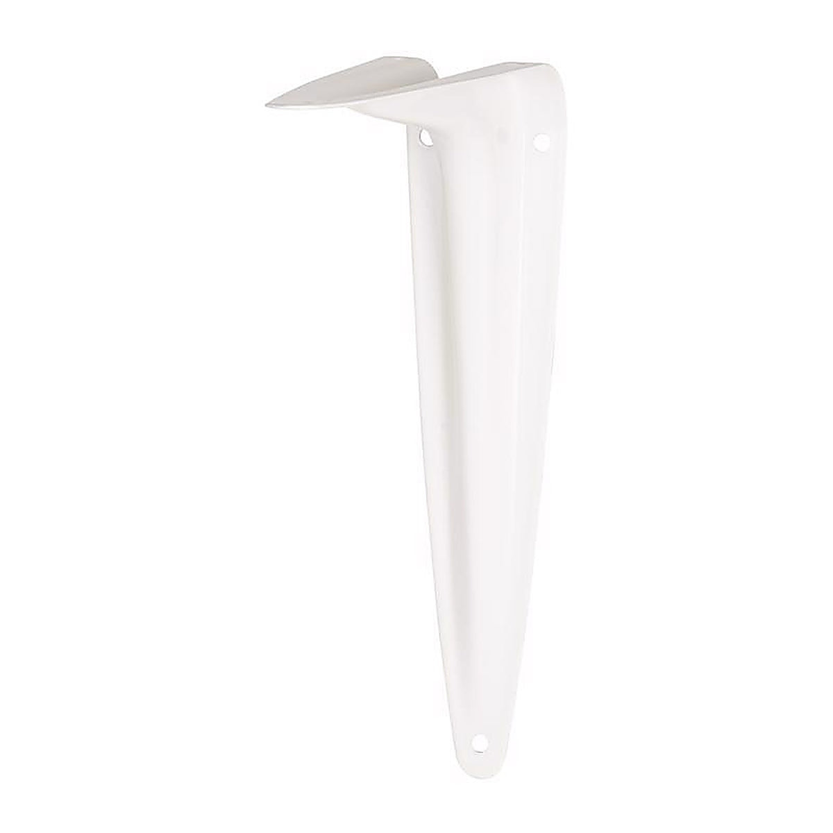 Hampton - 01-7520-311 - White Steel Shelf Support 18 Ga. 6 in. L 100 lb
