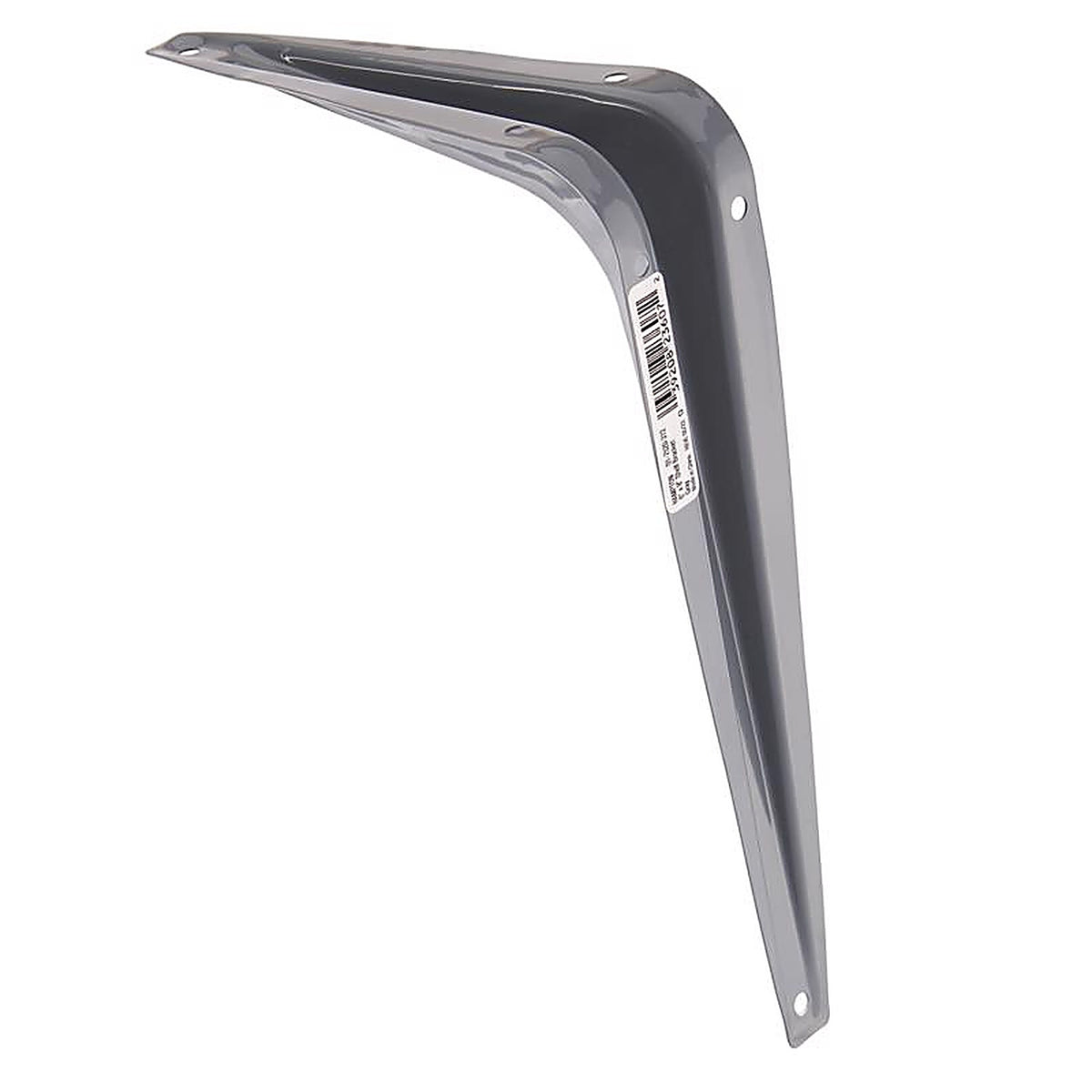 Hampton - 01-7520-312 - Gray Steel Shelf Support 18 Ga. 6 in. L 100 lb