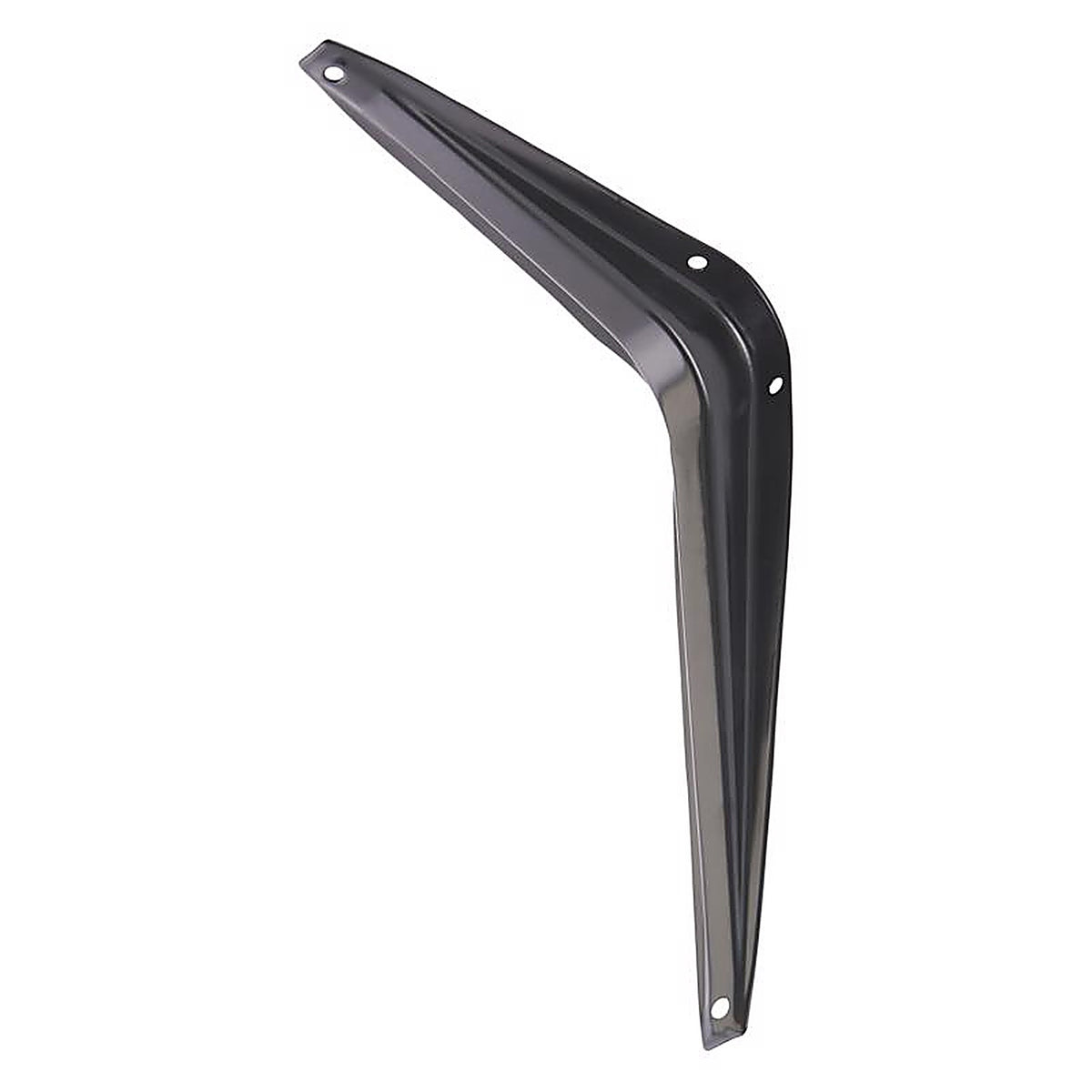 Hampton - 01-7520-314 - Black Steel Shelf Support 18 Ga. 6 in. L 100 lb