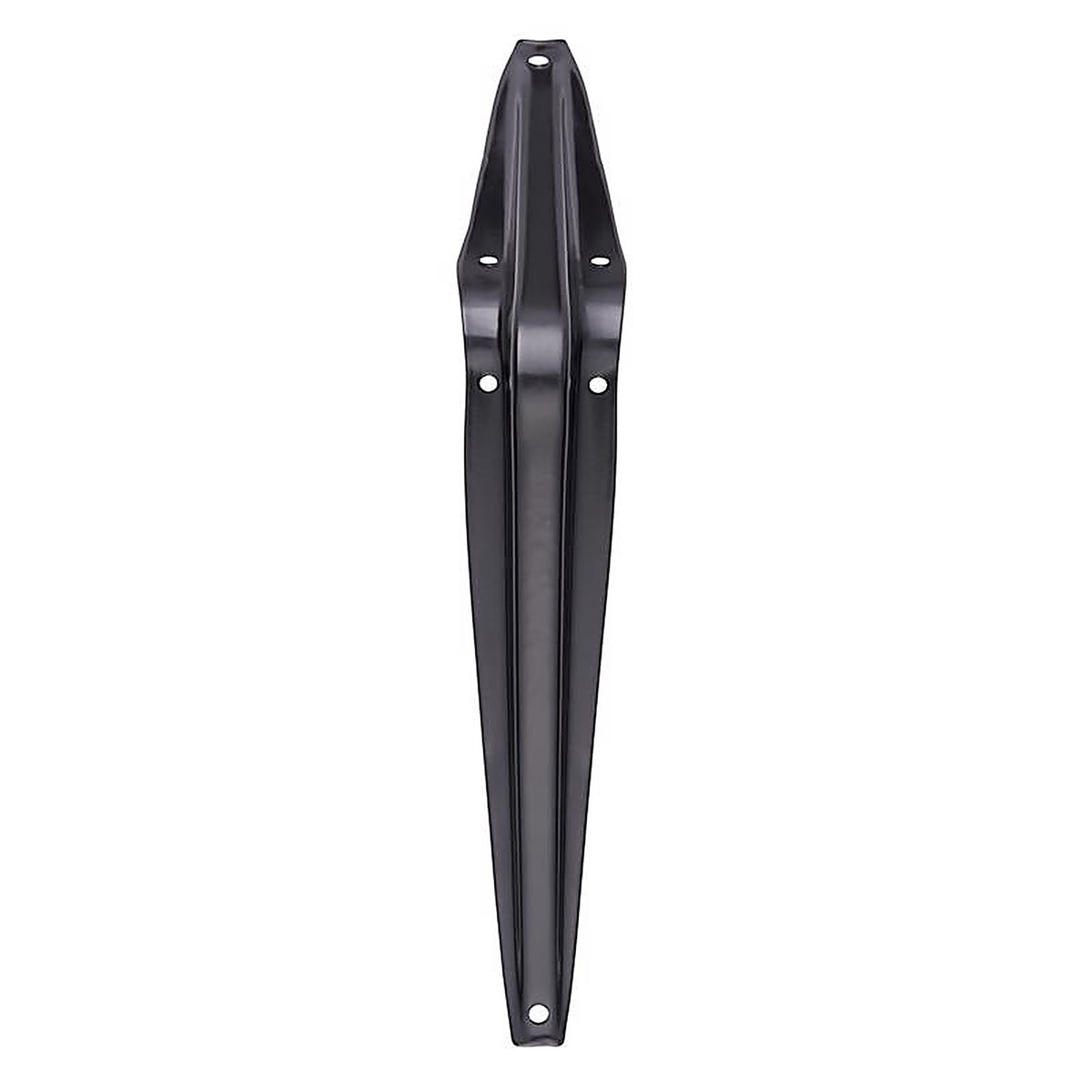 Hampton - 01-7520-314 - Black Steel Shelf Support 18 Ga. 6 in. L 100 lb