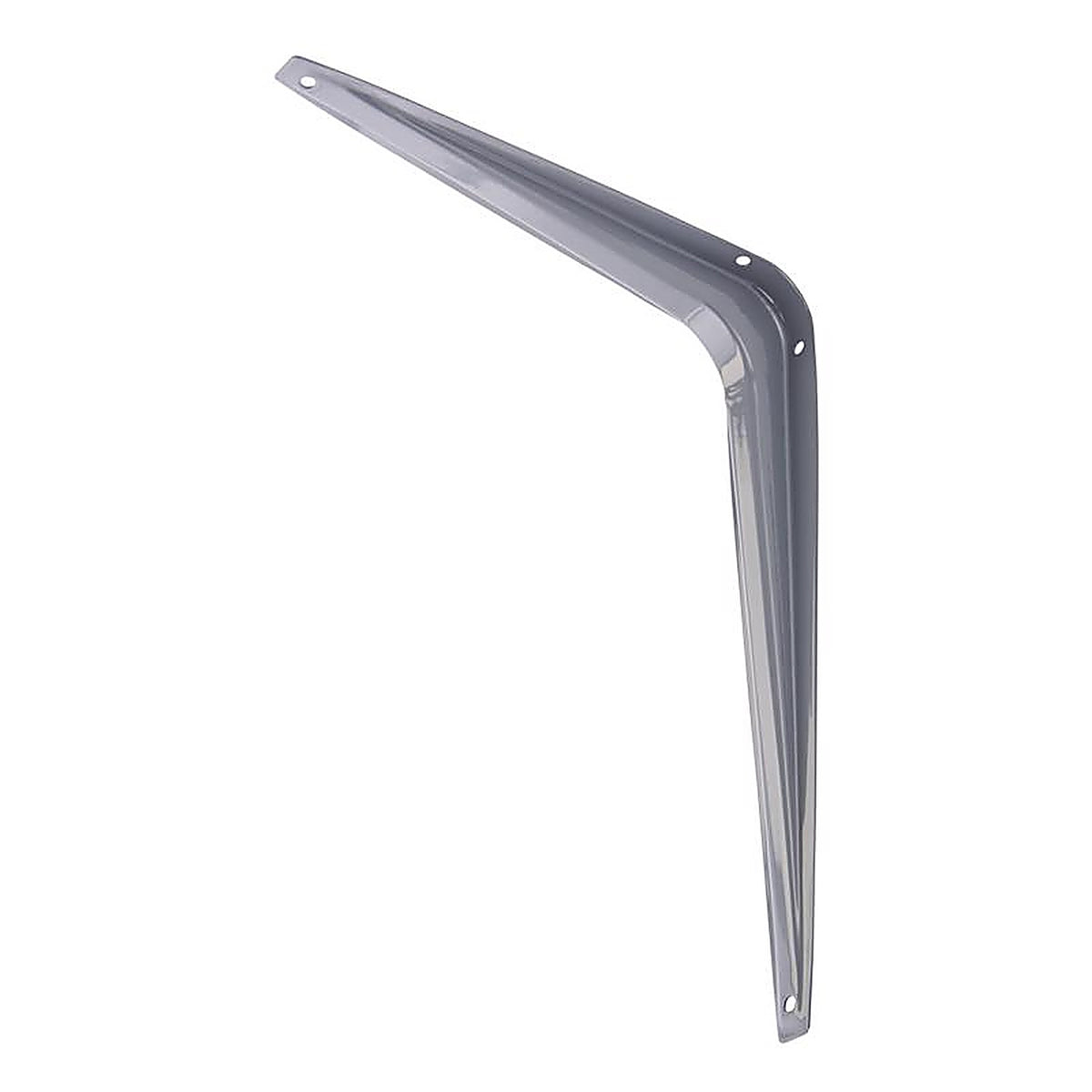 Hampton - 01-7520-322 - Gray Steel Shelf Support 18 Ga. 8 in. L 100 lb
