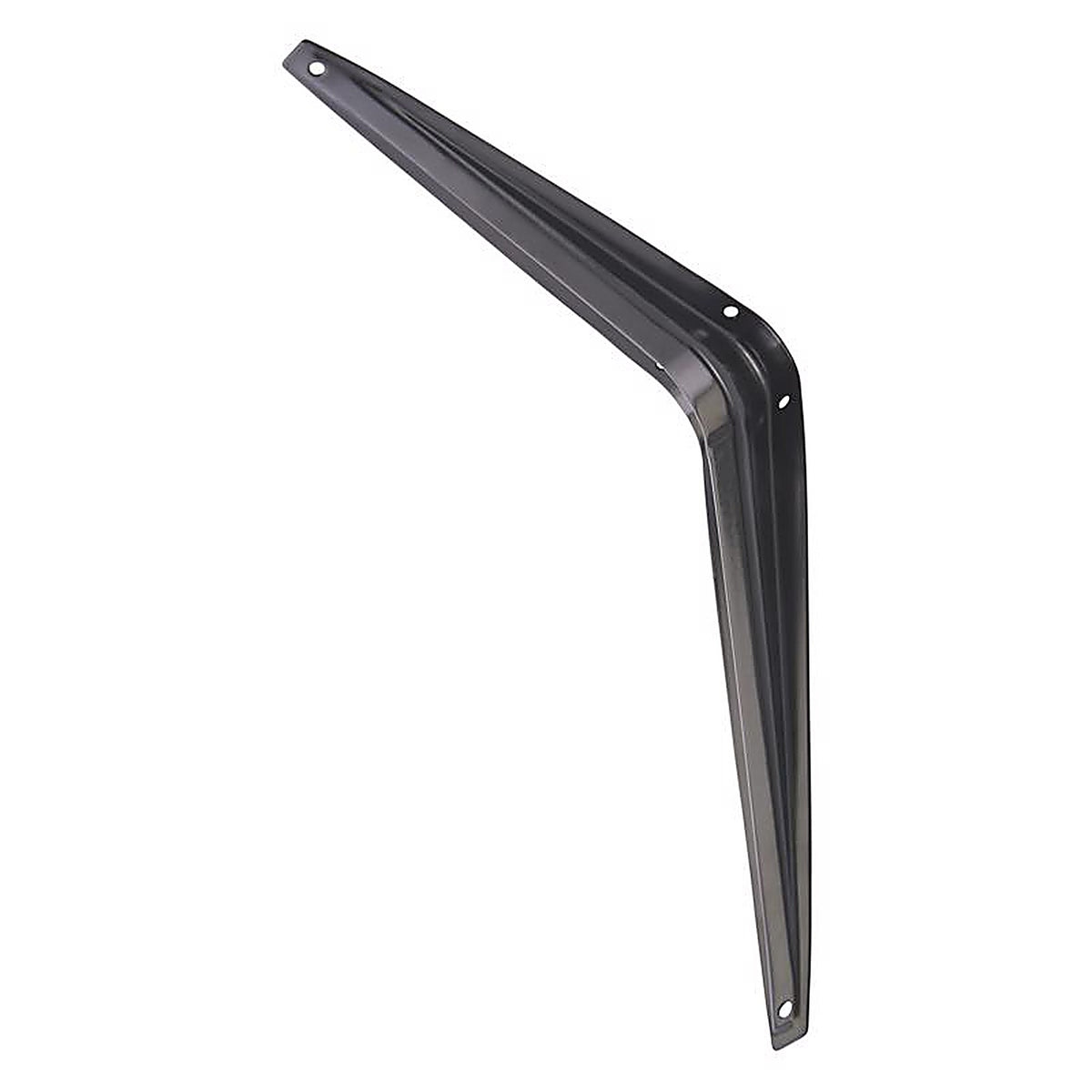 Hampton - 01-7520-324 - Black Steel Shelf Support 18 Ga. 8X10 in. L 100 lb
