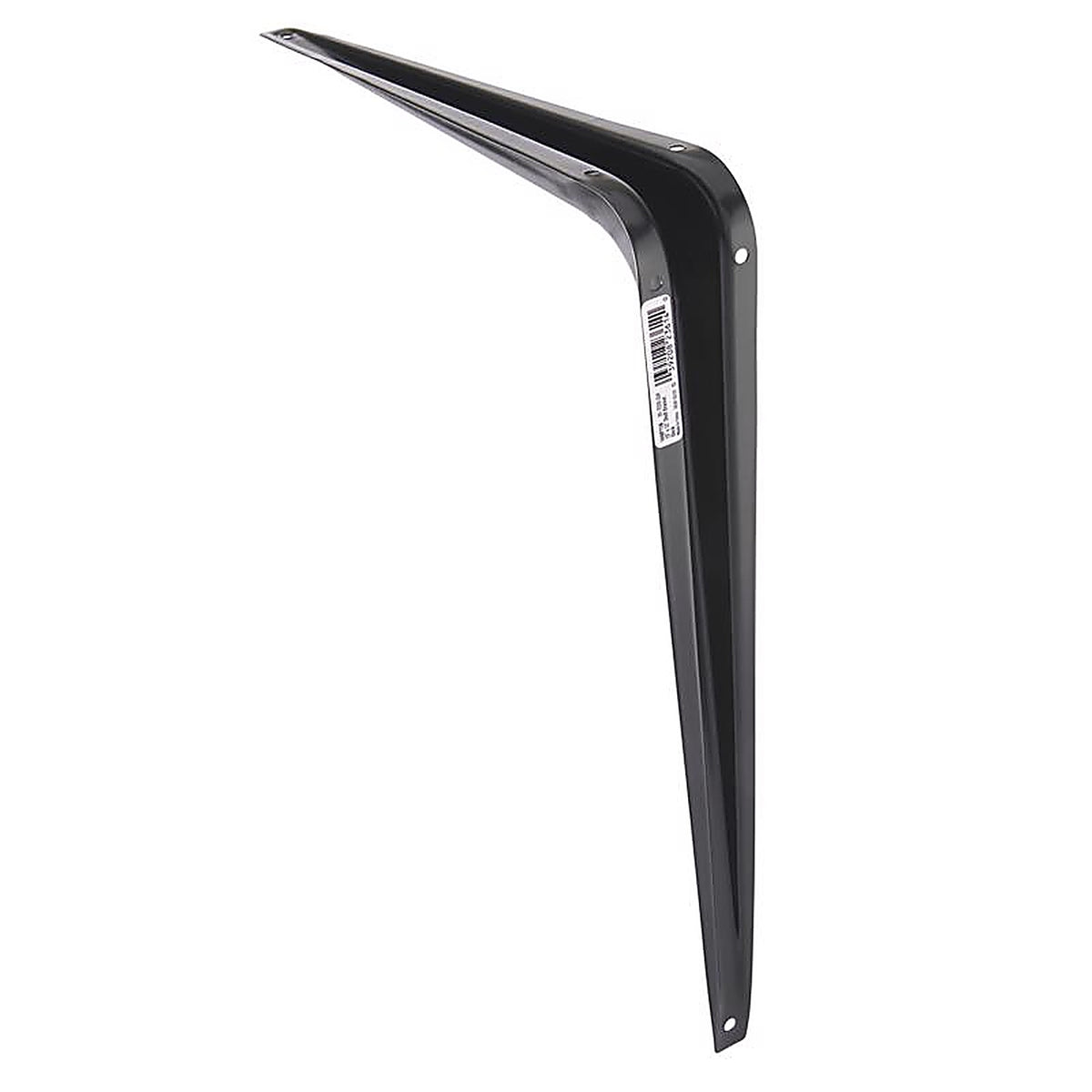 Hampton - 01-7520-334 - Black Steel Shelf Support 18 Ga. 10 in. L 100 lb