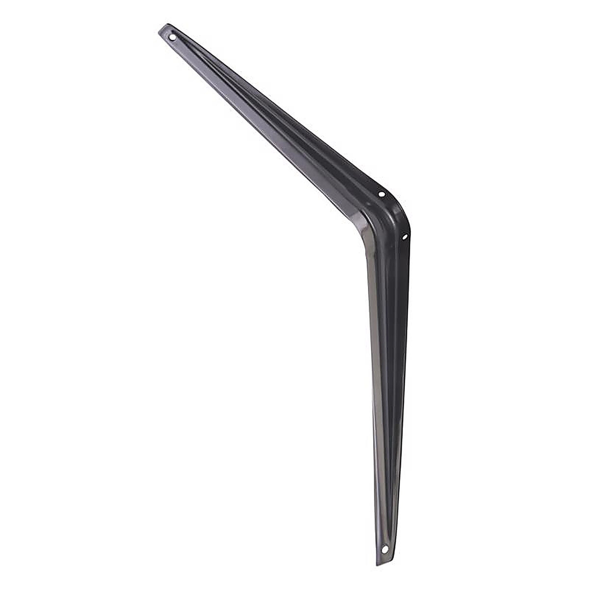 Hampton - 01-7520-334 - Black Steel Shelf Support 18 Ga. 10 in. L 100 lb