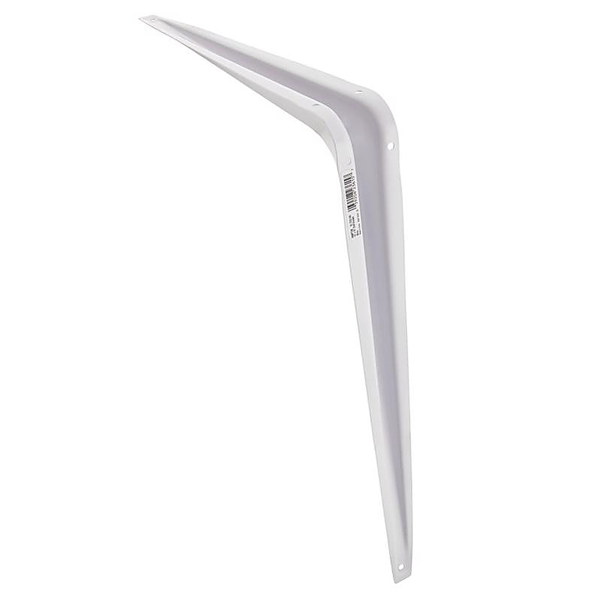 Hampton - 01-7520-341 - White Steel Shelf Support 18 Ga. 12 in. L 100 lb