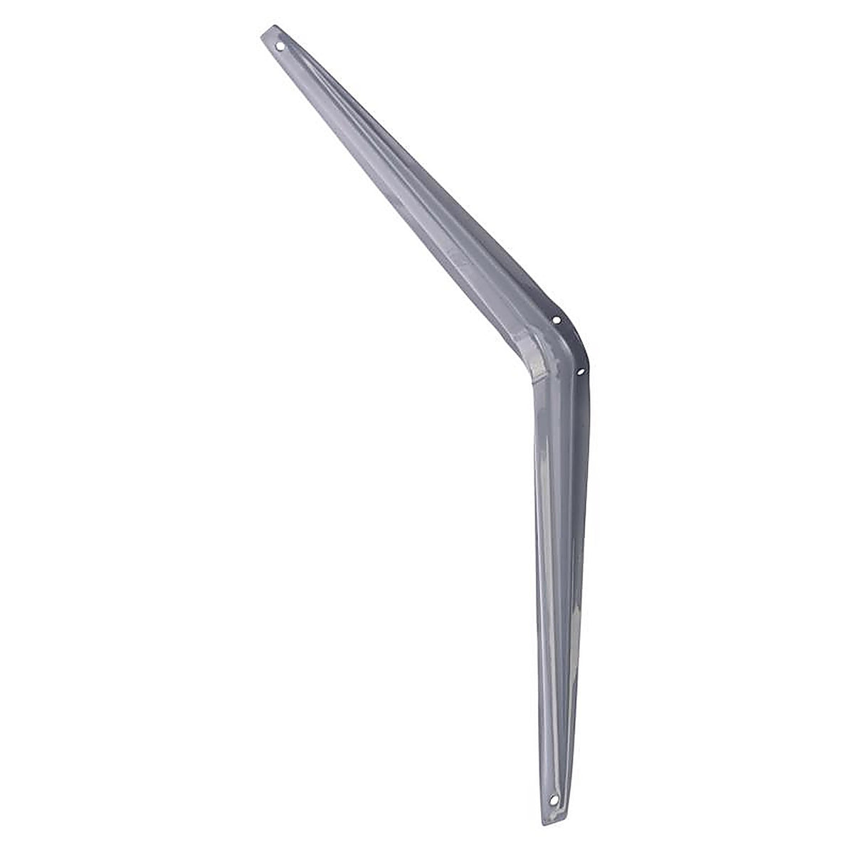 Hampton - 01-7520-342 - Gray Steel Shelf Support 18 Ga. 12 in. L 100 lb