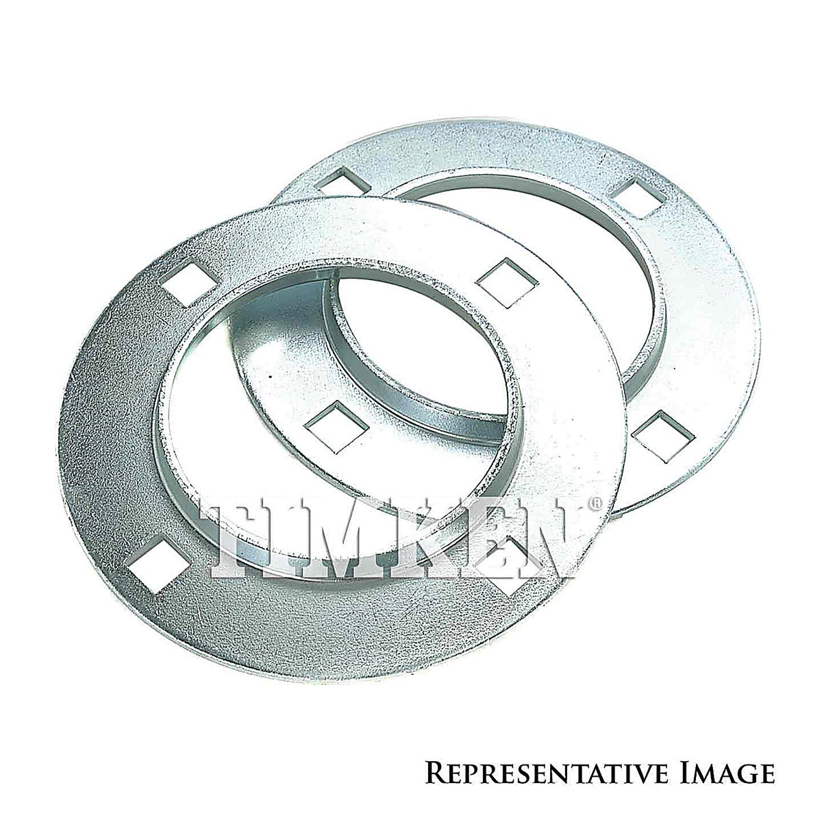 Timken Bearing - 52MS - 3-Hole Stamped Housing - Round