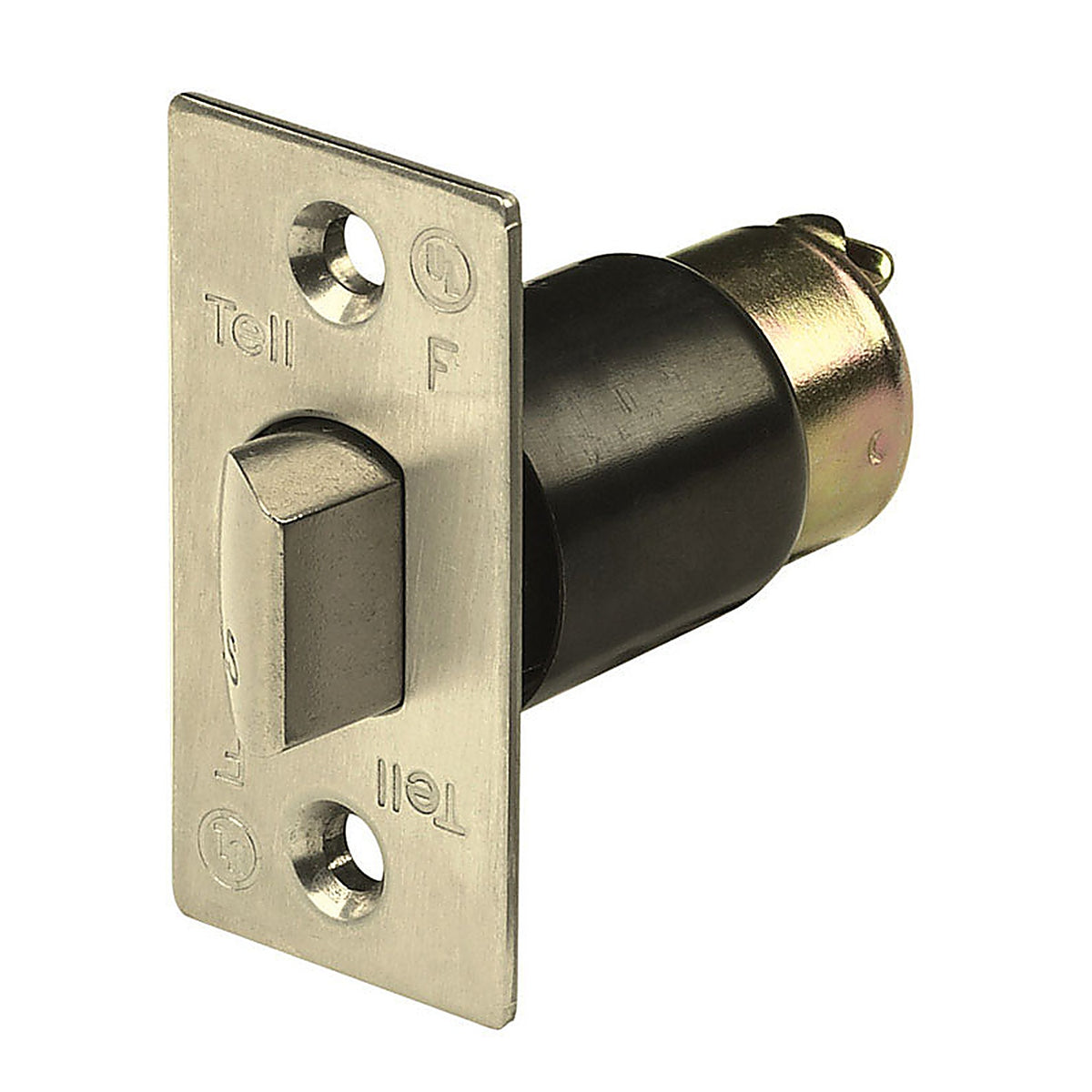 Tell - CL100183 - Bright Brass Metal Unguarded Latch Bolt