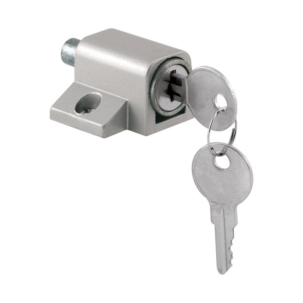 Prime-Line - U9861 - Zinc Indoor Patio Door Keyed Lock
