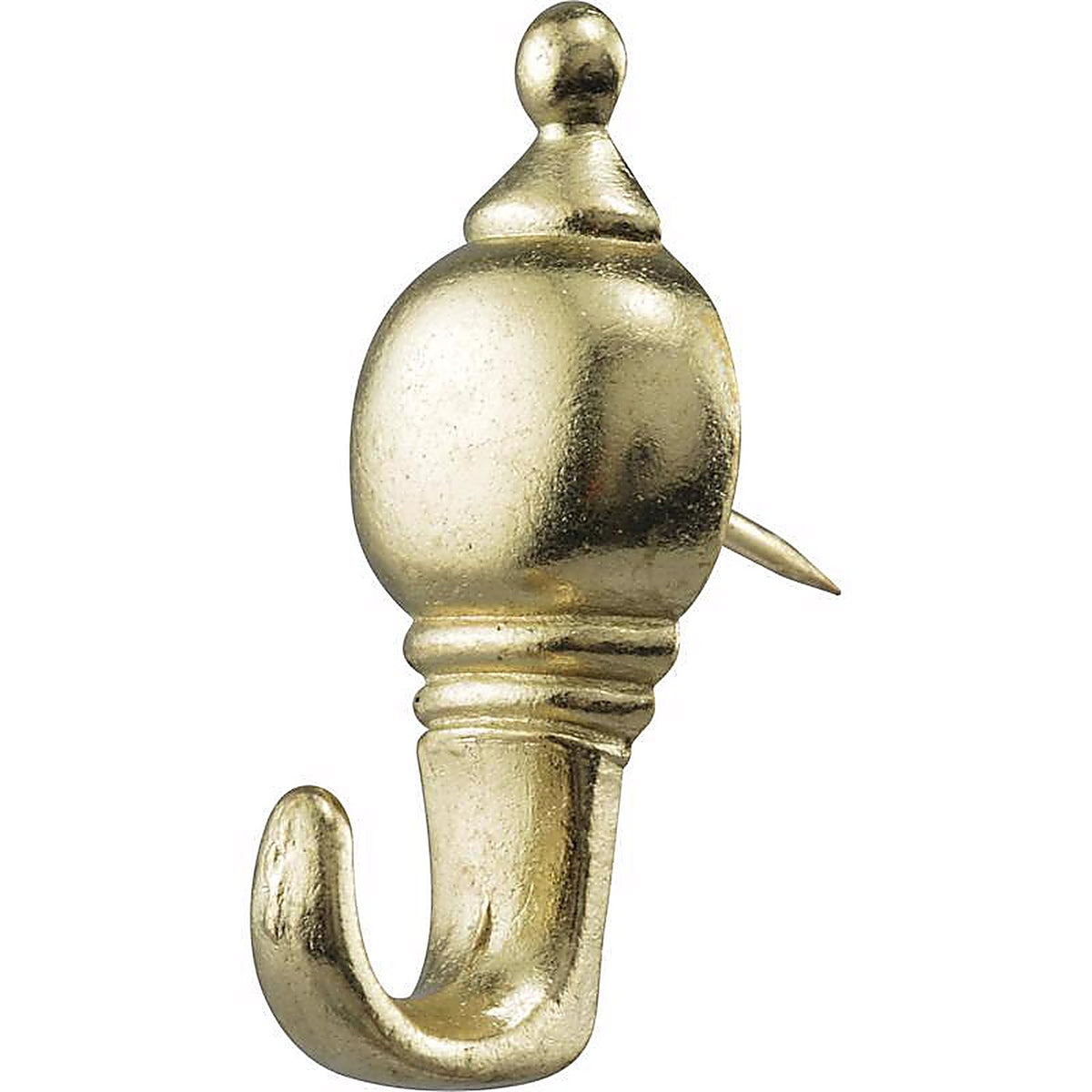 Hillman - 122210 - AnchorWire Gilt Push Pin Picture Hook 10 lb 3 pk