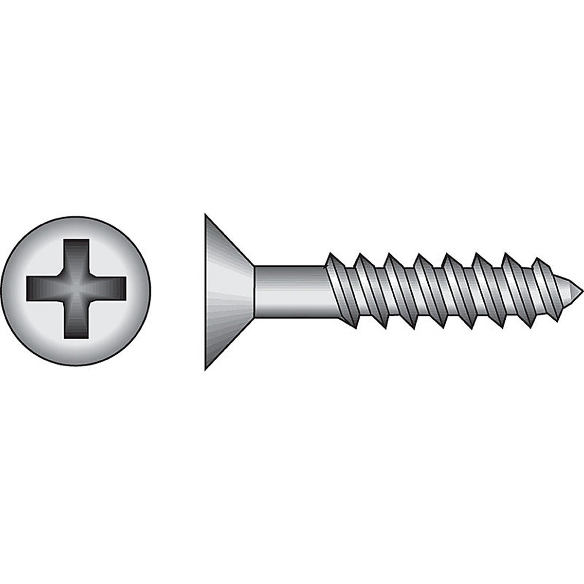 Hillman - 39265 - No. 10 x 1-1/2 in. L Phillips Black Phosphate Cabinet Screws - 100/Pack