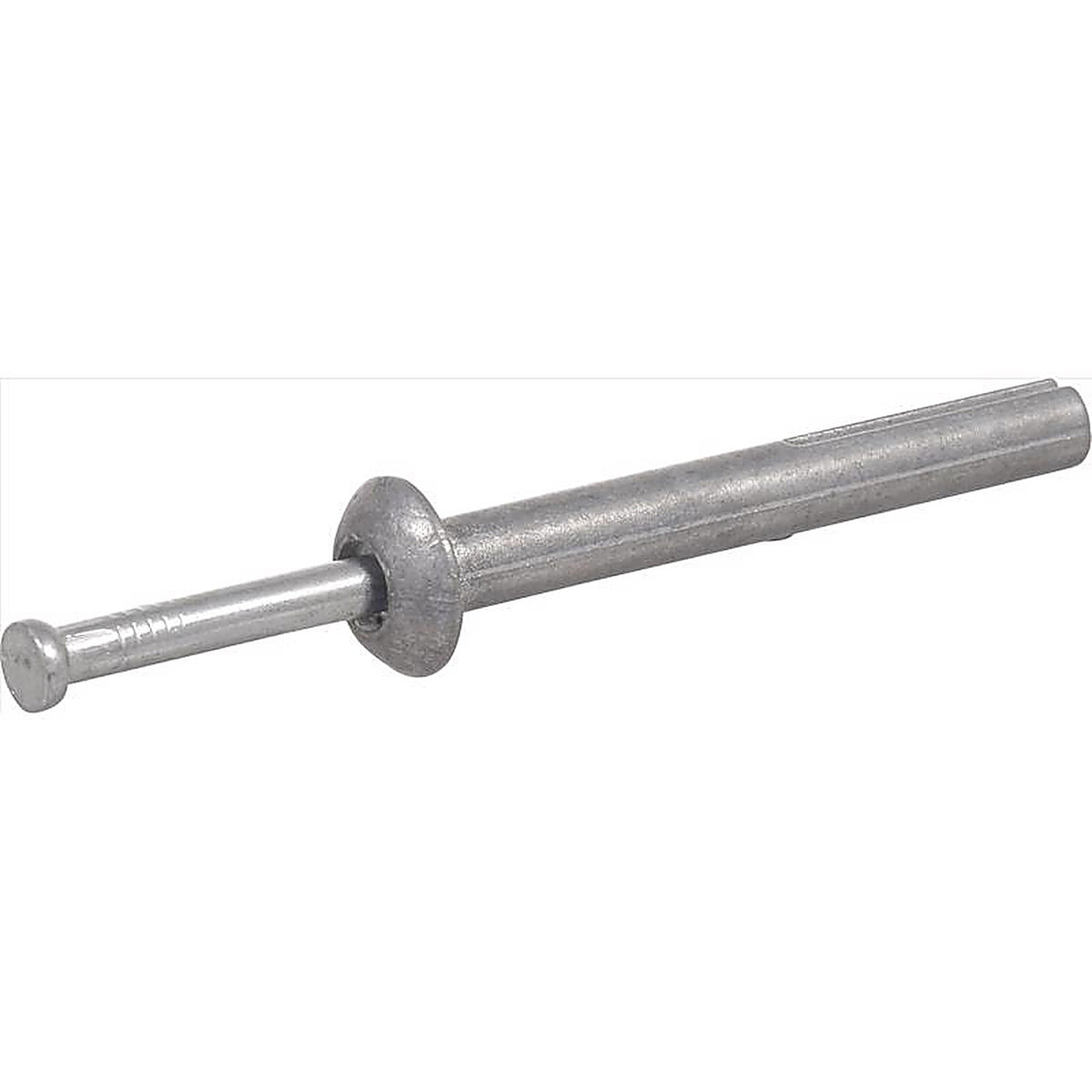 Hillman - 372063 - 1/4 in. Dia. x 2 in. L Zinc Round Head Hammer Drive Anchor - 100/Pack