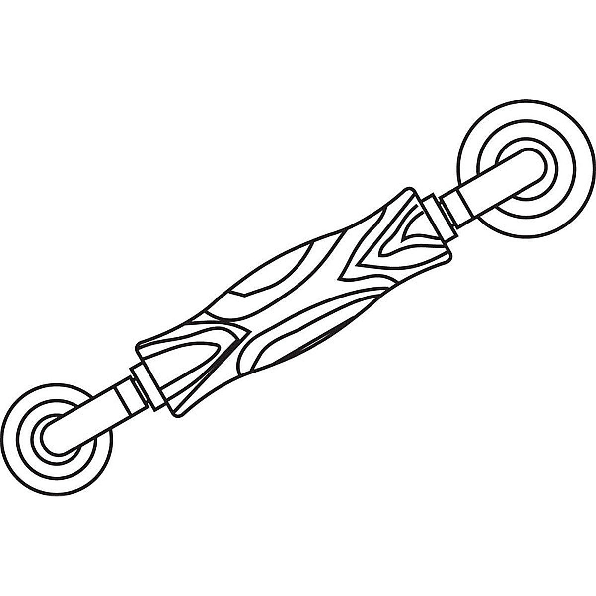 Prime-Line - P7629 - 2.5 in. Dia. x 2-1/2 in. L Screen Spline