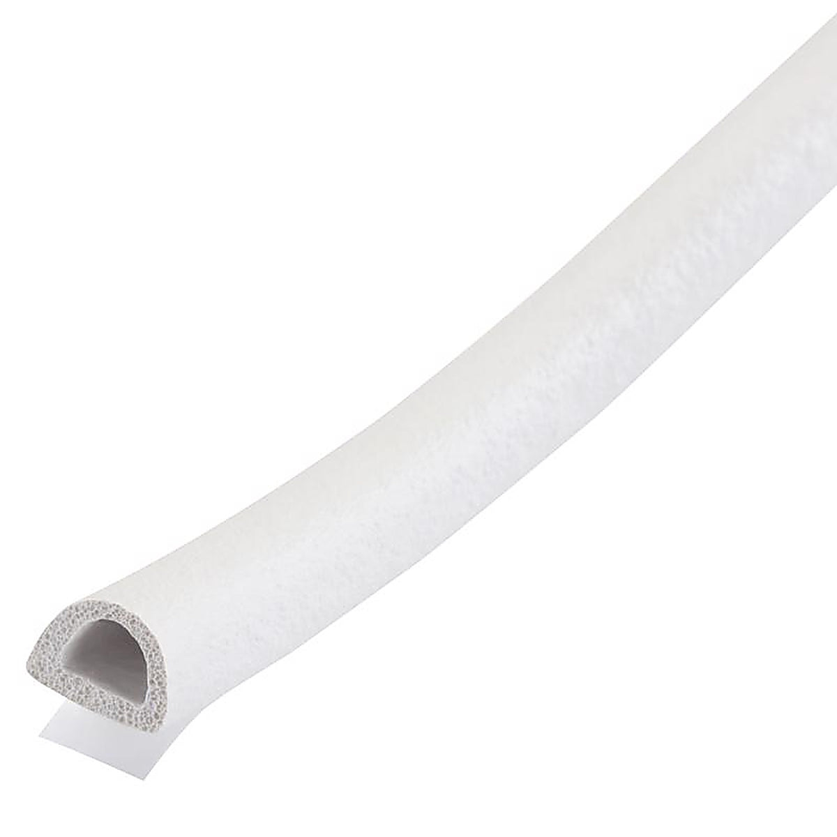 M-D - 63628 - White Rubber Weatherstrip For Doors and Windows 204 in. L x 0.3 in.