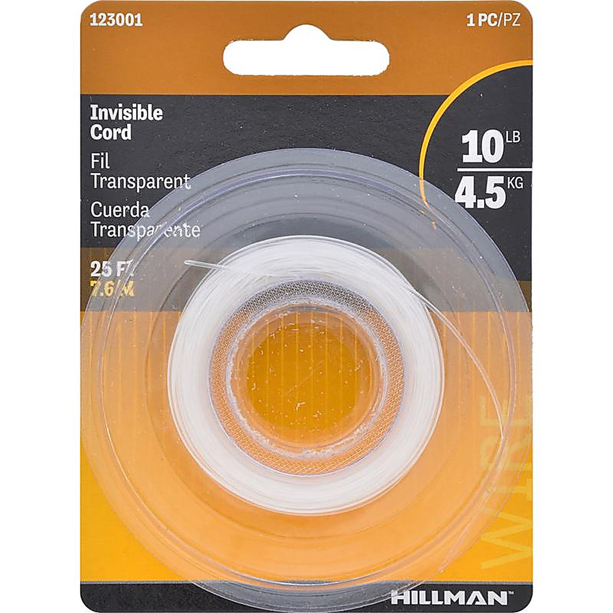 Hillman - 123001 - Plastic 18 Ga. Invisible Cord