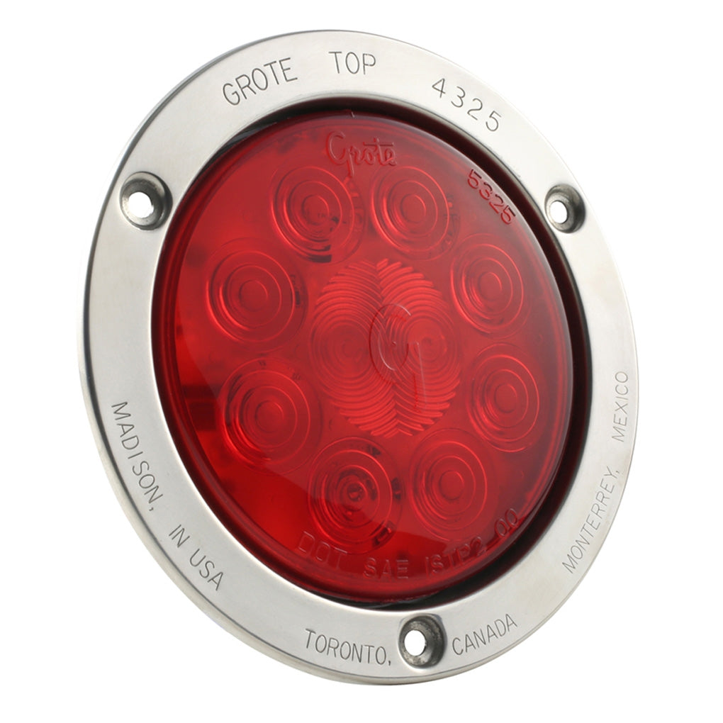 Grote - 53302 - Red LED 10 Diode STT Lamp
