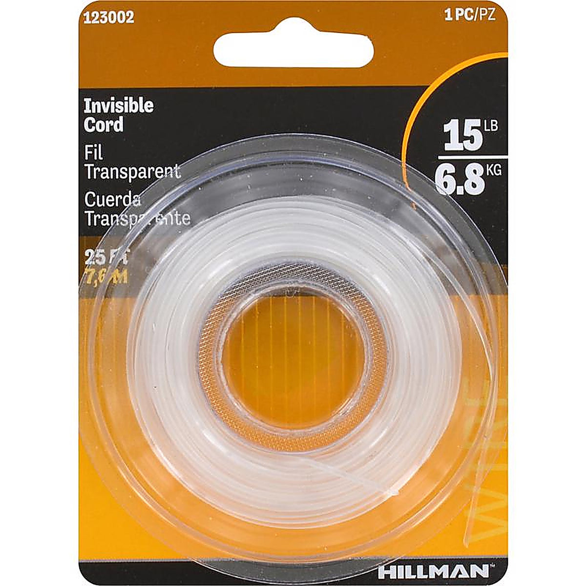 Hillman - 123002 - 25 ft. L Plastic 18 Ga. Invisible Cord