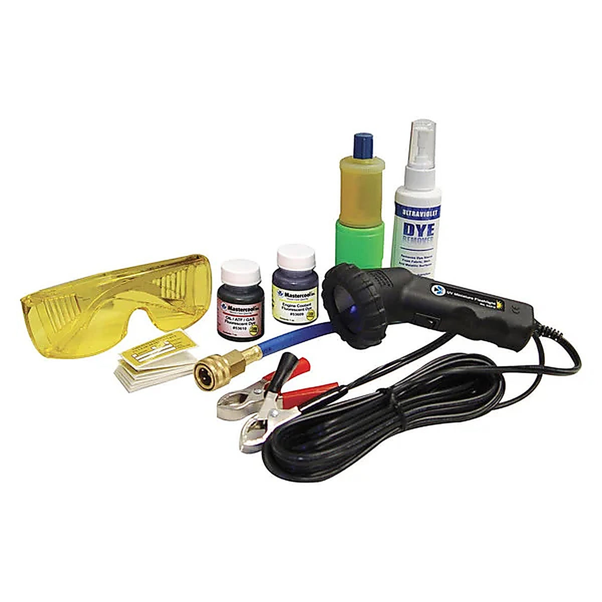 Mastercool - 53351 - High Intensity Mini Light Professional UV Leak Detector Kit (Case Not Included)