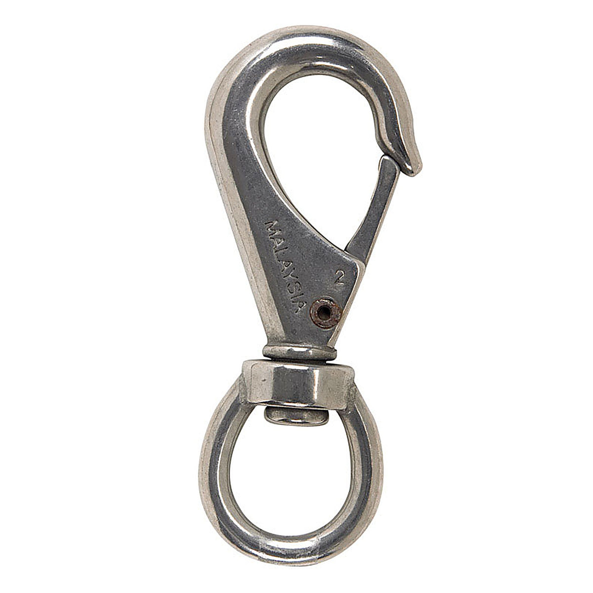 Campbell - T7631524 - 7/16 in. D X 3-11/16 in. L Polished Stainless Steel Quick Snap 220 lb