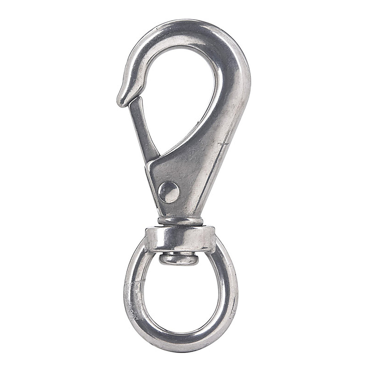 Campbell - T7631524 - 7/16 in. D X 3-11/16 in. L Polished Stainless Steel Quick Snap 220 lb