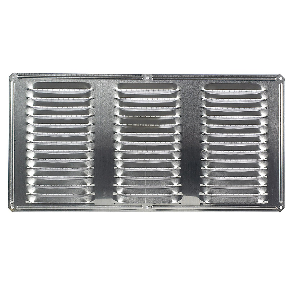 Air Vent - 84210 - 8 in. H x 16 in. L Mill Aluminum Undereave Vent