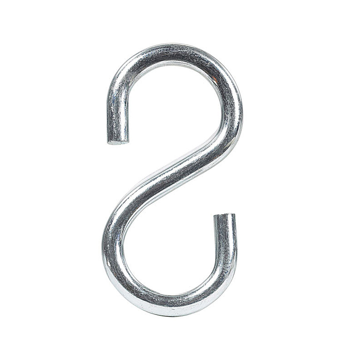 Hampton - 02-3484-108 - Small Zinc-Plated Silver Steel 1.5 in. L S-Hook 80 lb. - 1/Pack