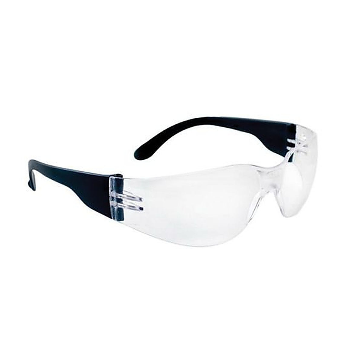 SAS - 5340 - NSX Eyewear - Clear Lens, Black Temple w Polybag