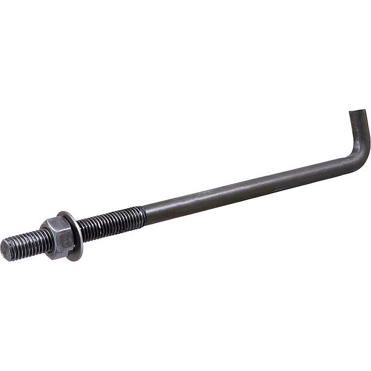 Hillman - 260381 - 5/8 in. Dia. x 12 in. L Steel Round Head Anchor Bolts - 10/Pack
