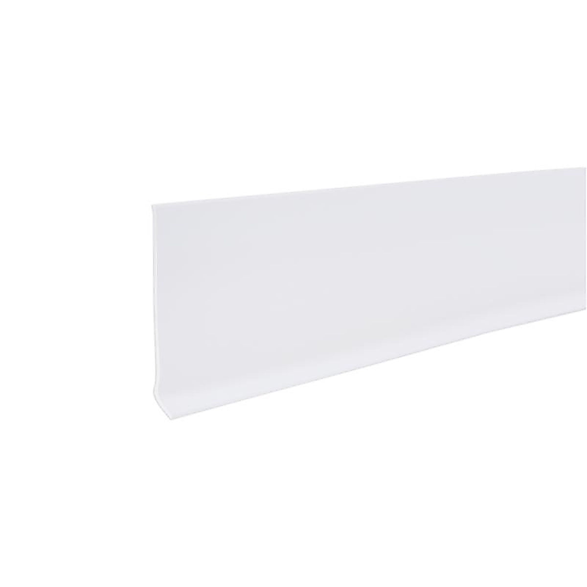 M-D - 73897 - 4 in. H X 60 ft. L Prefinished White Vinyl Wall Base