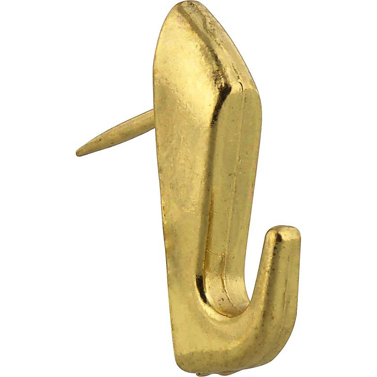 Hillman - 122206 - AnchorWire Brass-Plated Gold Push Pin Picture Hook 10 lb 5 pk