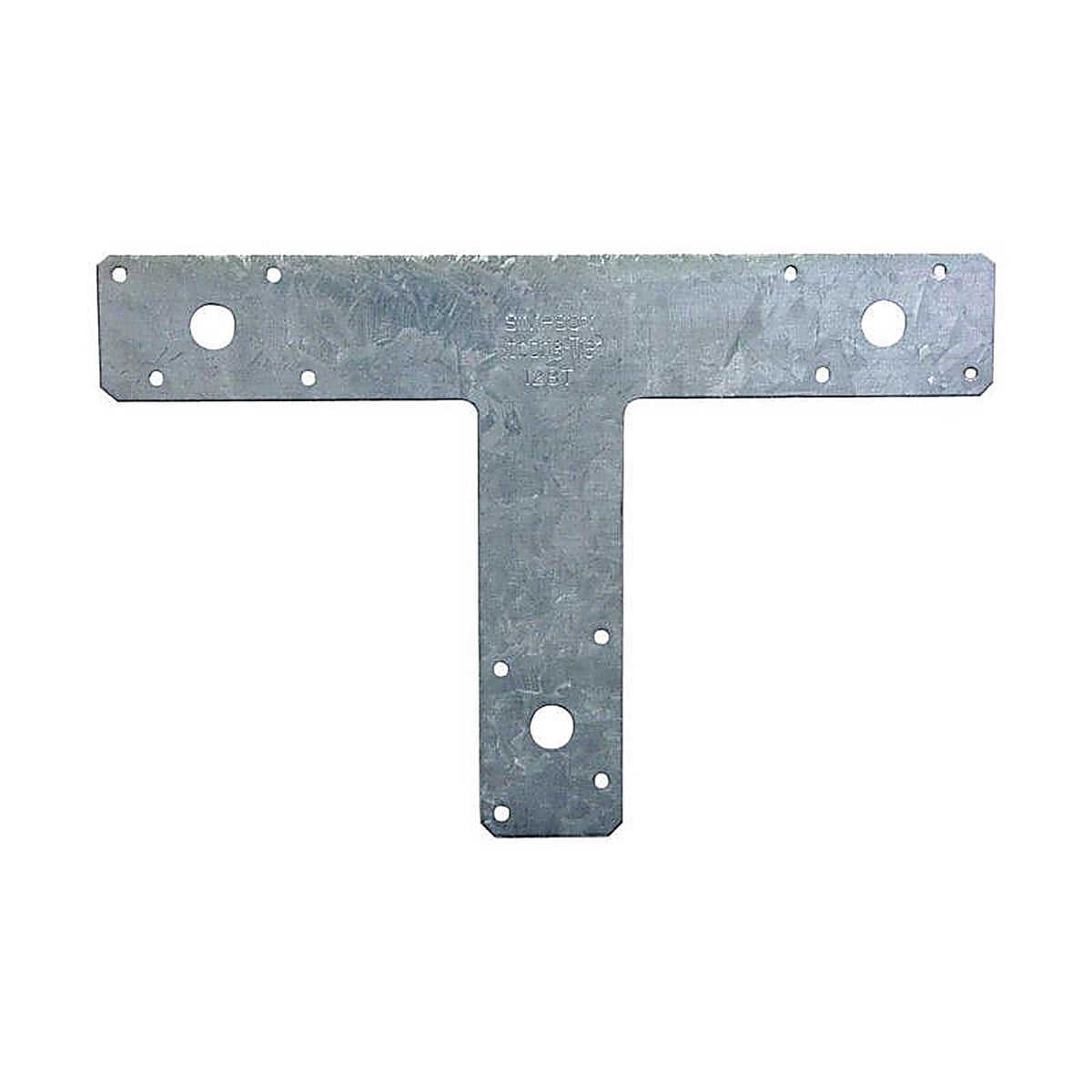 Simpson Strong-Tie - 128T - 8 in. H x 12 in. W 14 Ga. Galvanized Steel T Strap