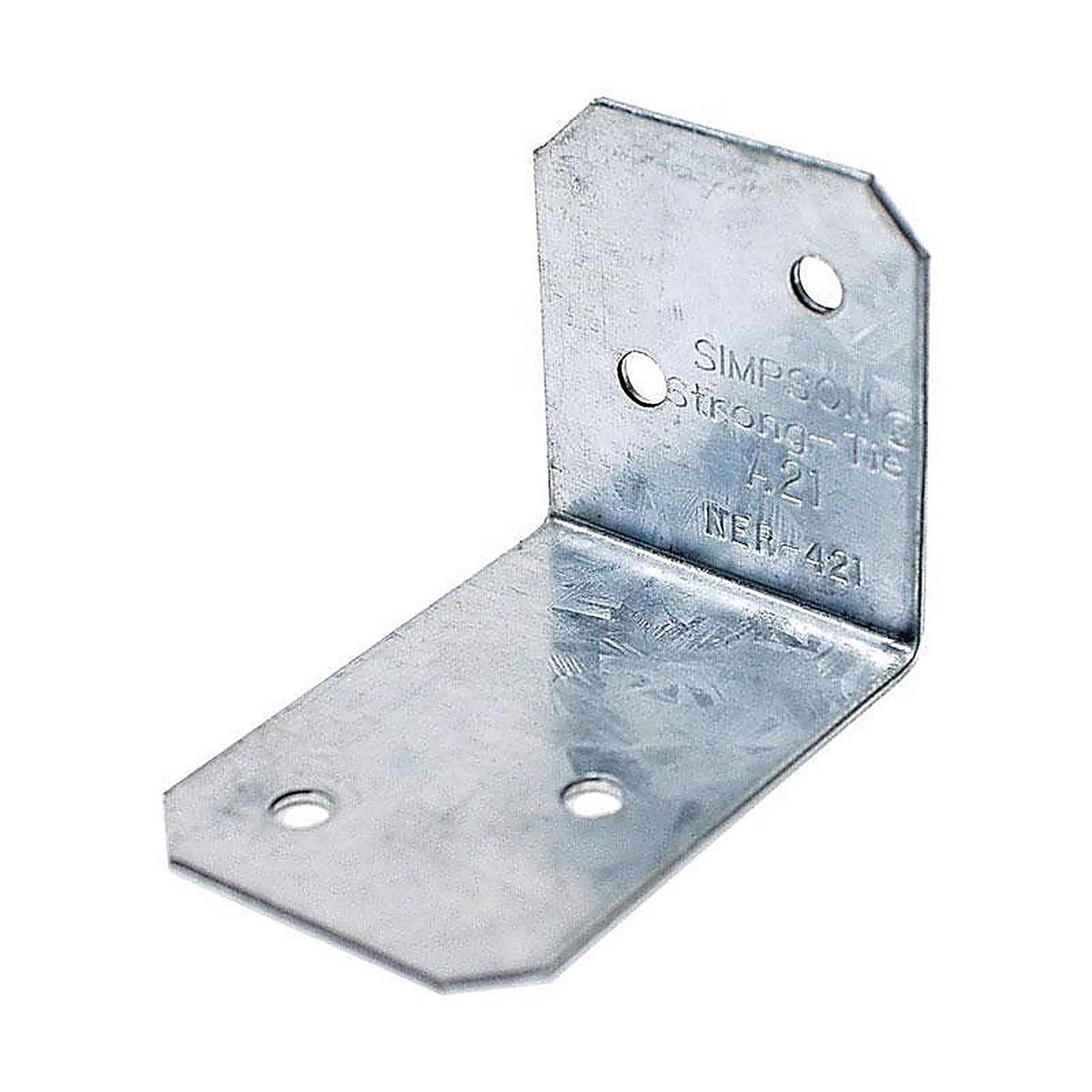 Simpson Strong-Tie - A21 - 2 in. W x 1.4 in. L Galvanized Steel Angle