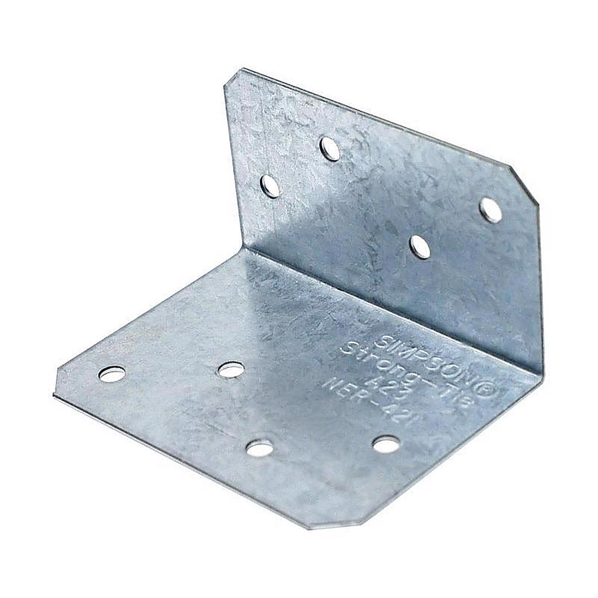 Simpson Strong-Tie - A23 - 2 in. W x 2.8 in. L Galvanized Steel Angle