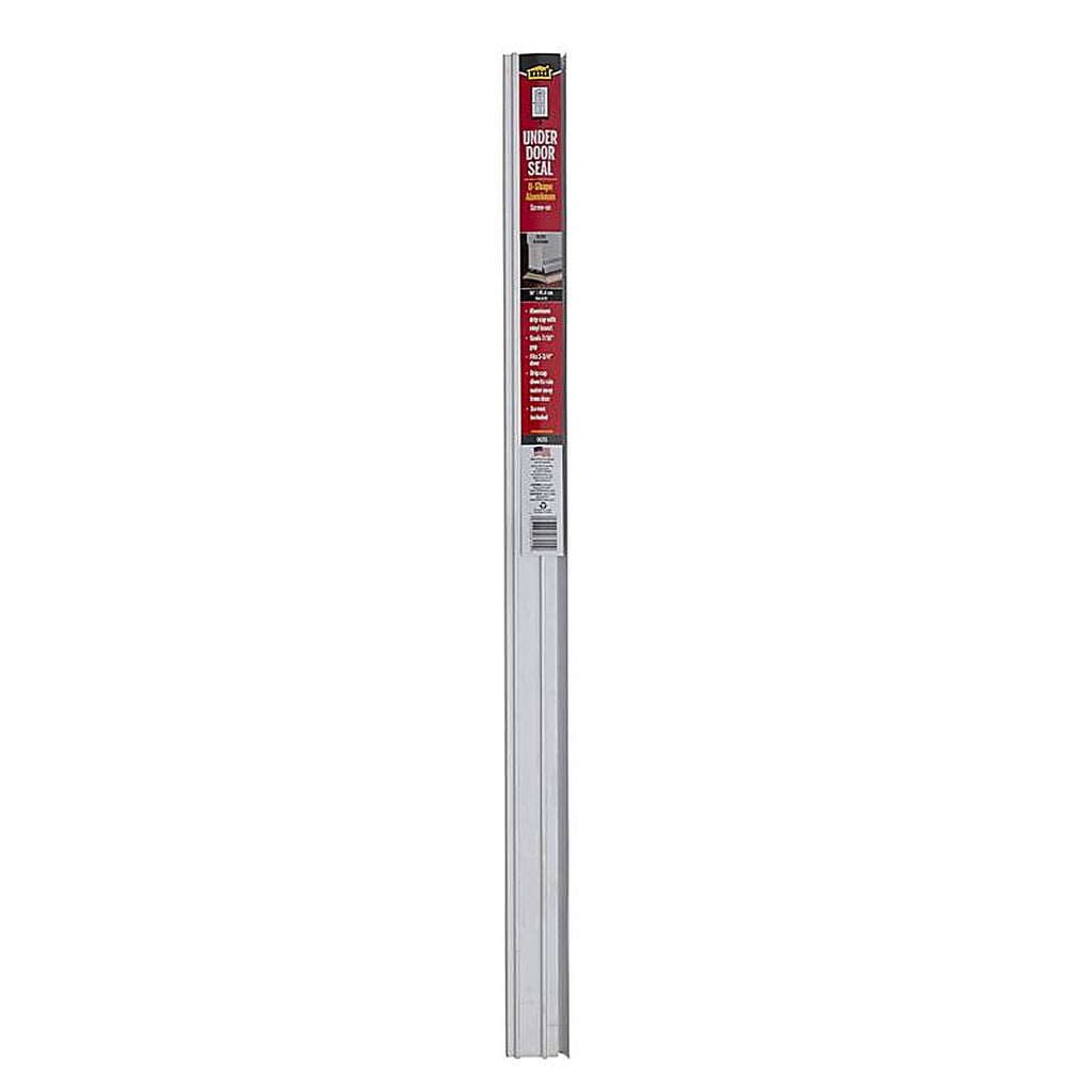 M-D - 6155 - Silver Aluminum Door Bottom For Drip Cap 3 in. L