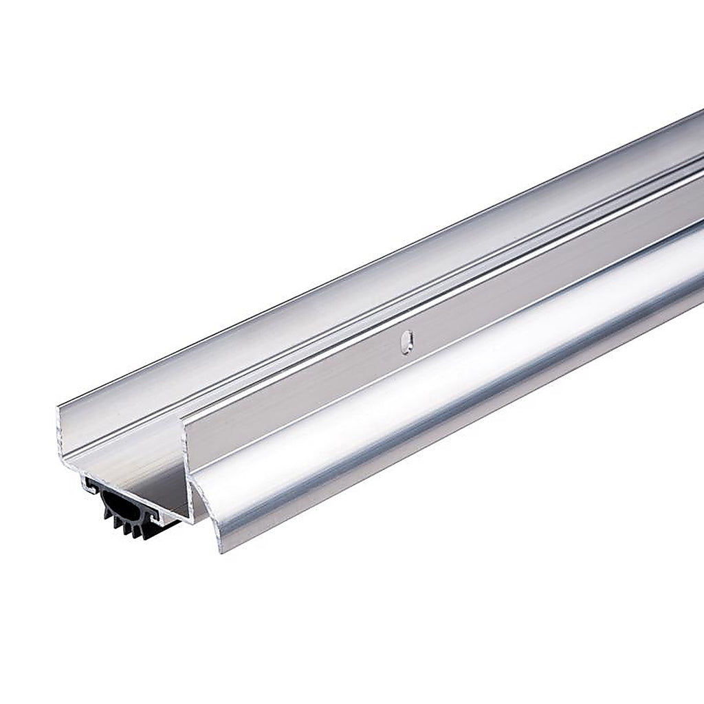 M-D - 6155 - Silver Aluminum Door Bottom For Drip Cap 3 in. L