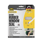 M-D - 43846 - White Rubber Weatherstrip For Windows, Doors and Windows 17 ft. L x 3/8 in.
