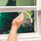 M-D - 43846 - White Rubber Weatherstrip For Windows, Doors and Windows 17 ft. L x 3/8 in.