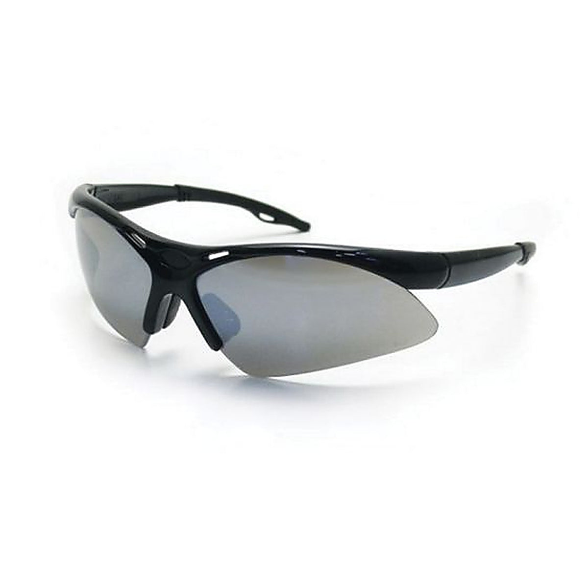SAS - 540-0203 - DIAMONDBACK Eyewear - Smoke Mirror Lens, Black Frame w/Polybag