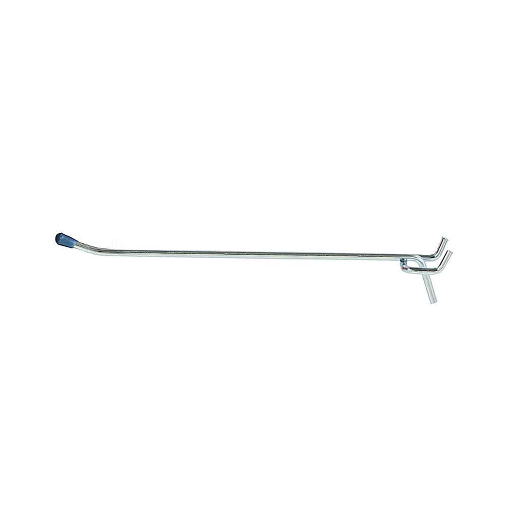 Crawford - 18380 - Silver 8 in. Peg Hooks - 3/Pack