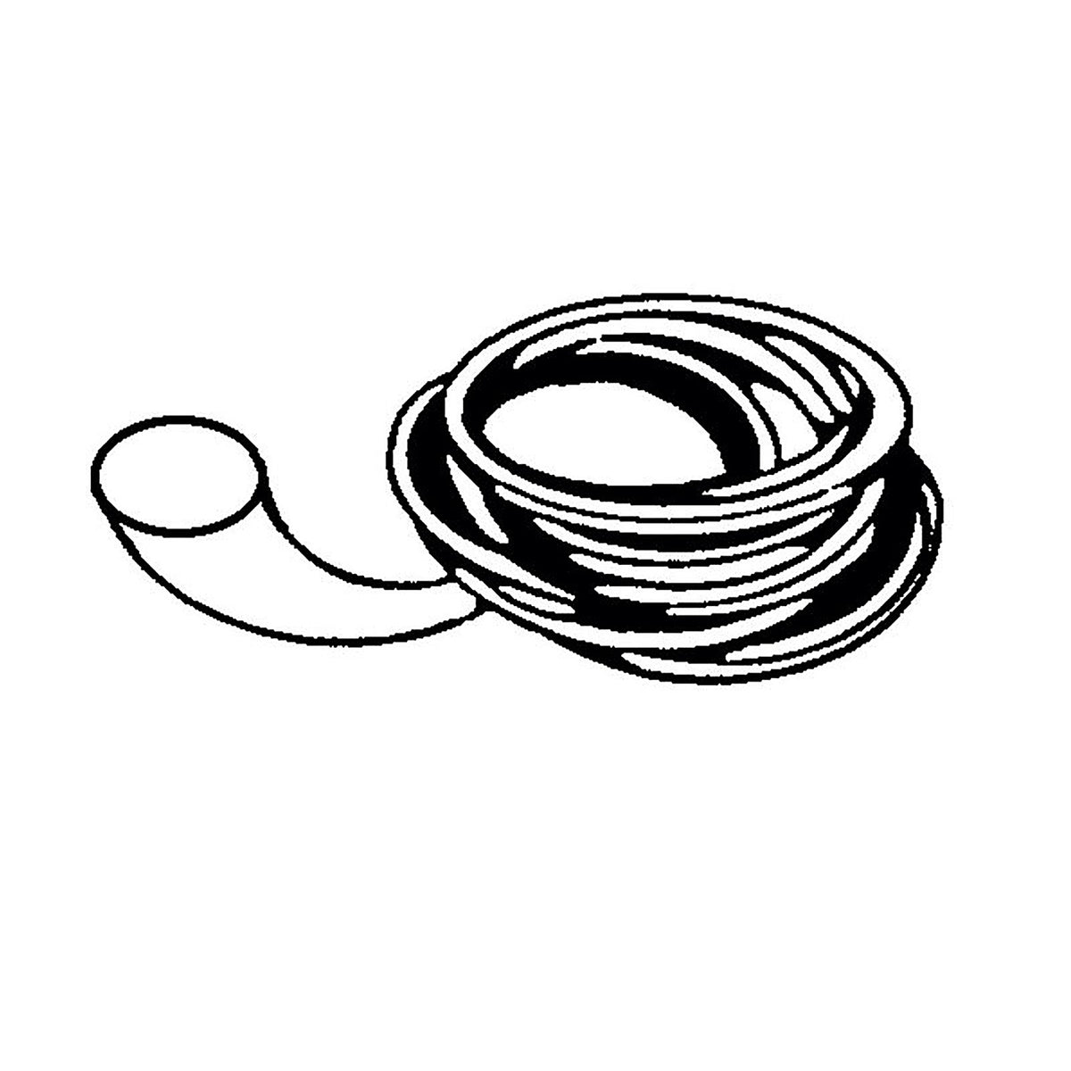 Prime-Line - P 8123 - 0.15 in. D X 1 ft. L Screen Spline