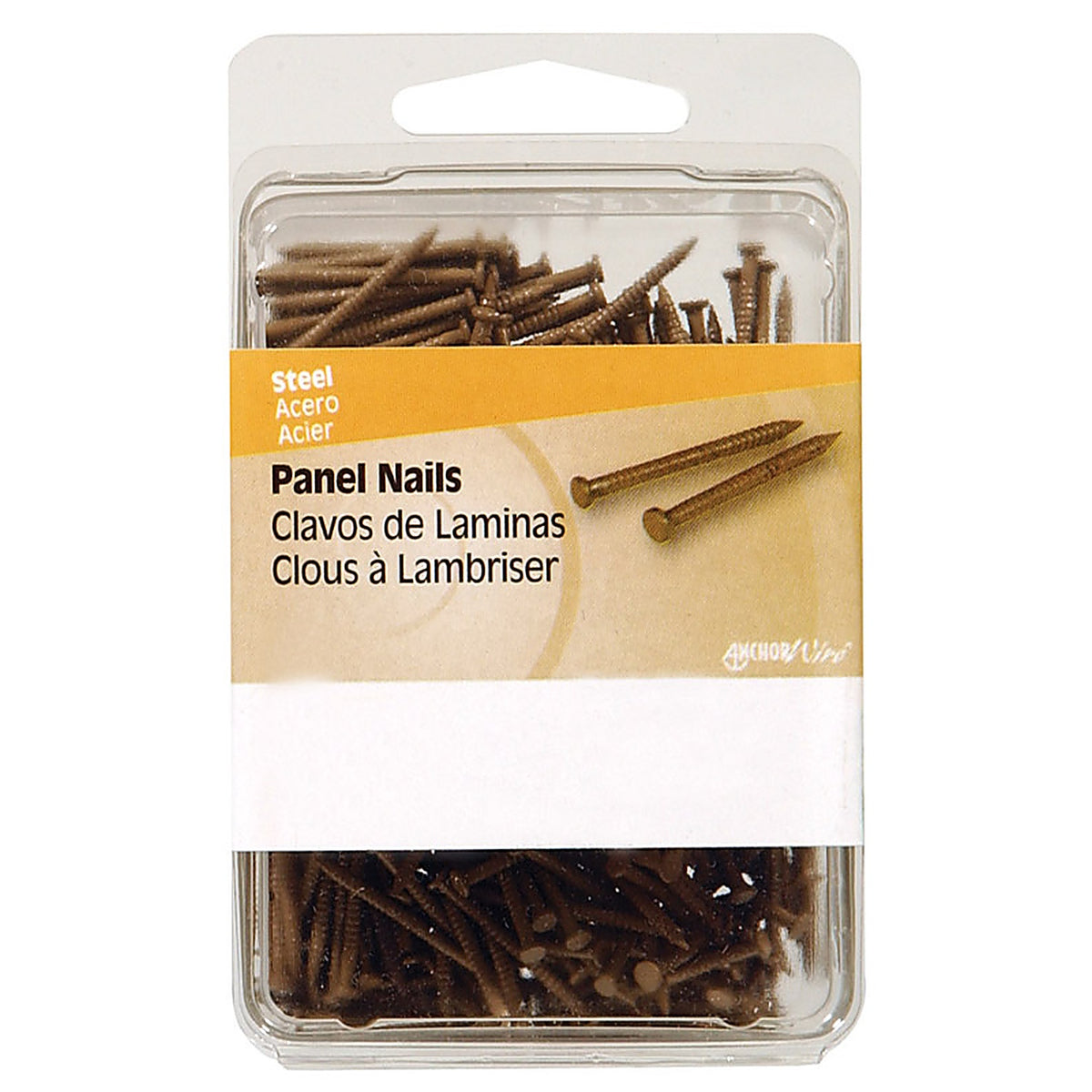 Hillman - 41812 - 1 in. Panel Steel Nail Flat