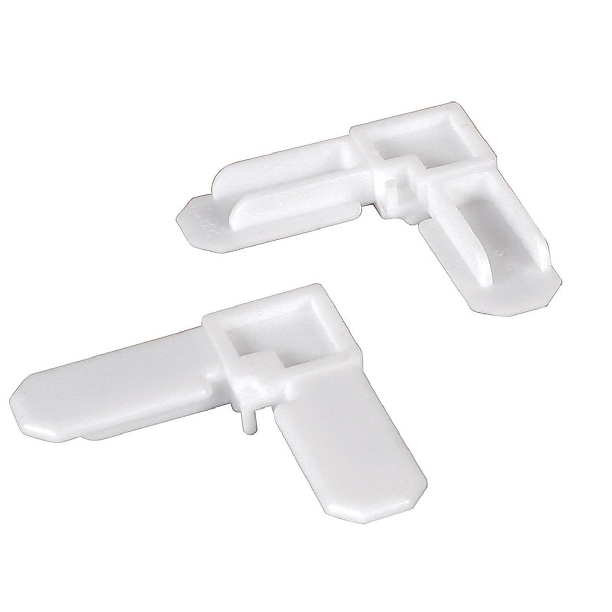 Prime-Line - PL14298 - White Plastic 1/4 in. W x 3/4 in. L Screen Frame Corner - 100/Pack